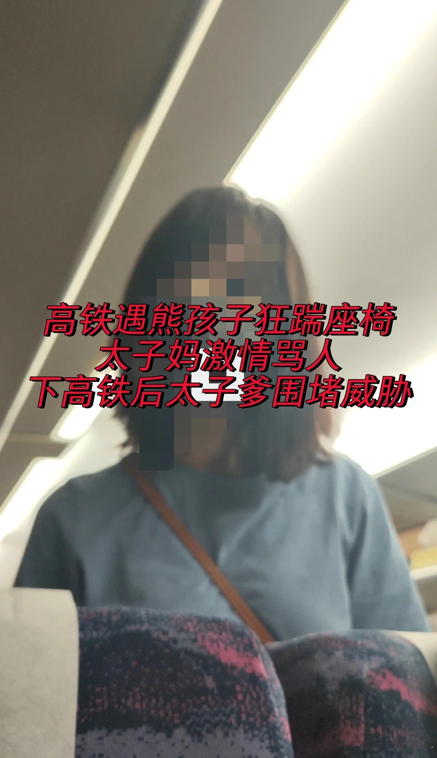 高铁遇太子妈，下高铁后我们被围堵威胁​​​