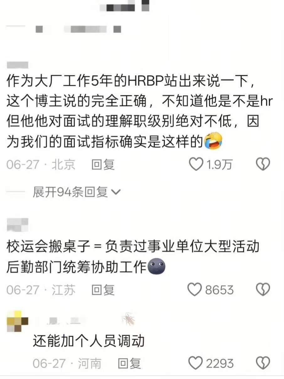 原来大家都是这么写简历黑话的