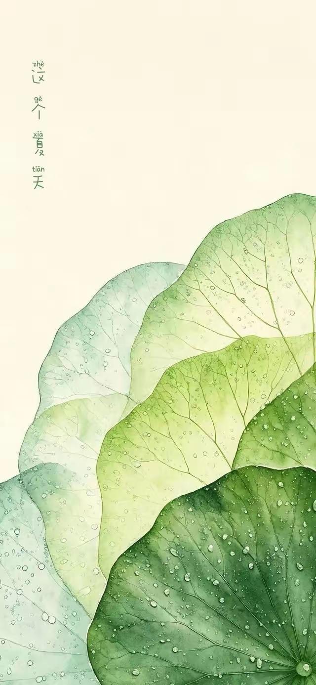 手机壁纸～别让他人的言行困住自己，心里积攒的委屈慢慢释怀，不要生气，好好守护自己