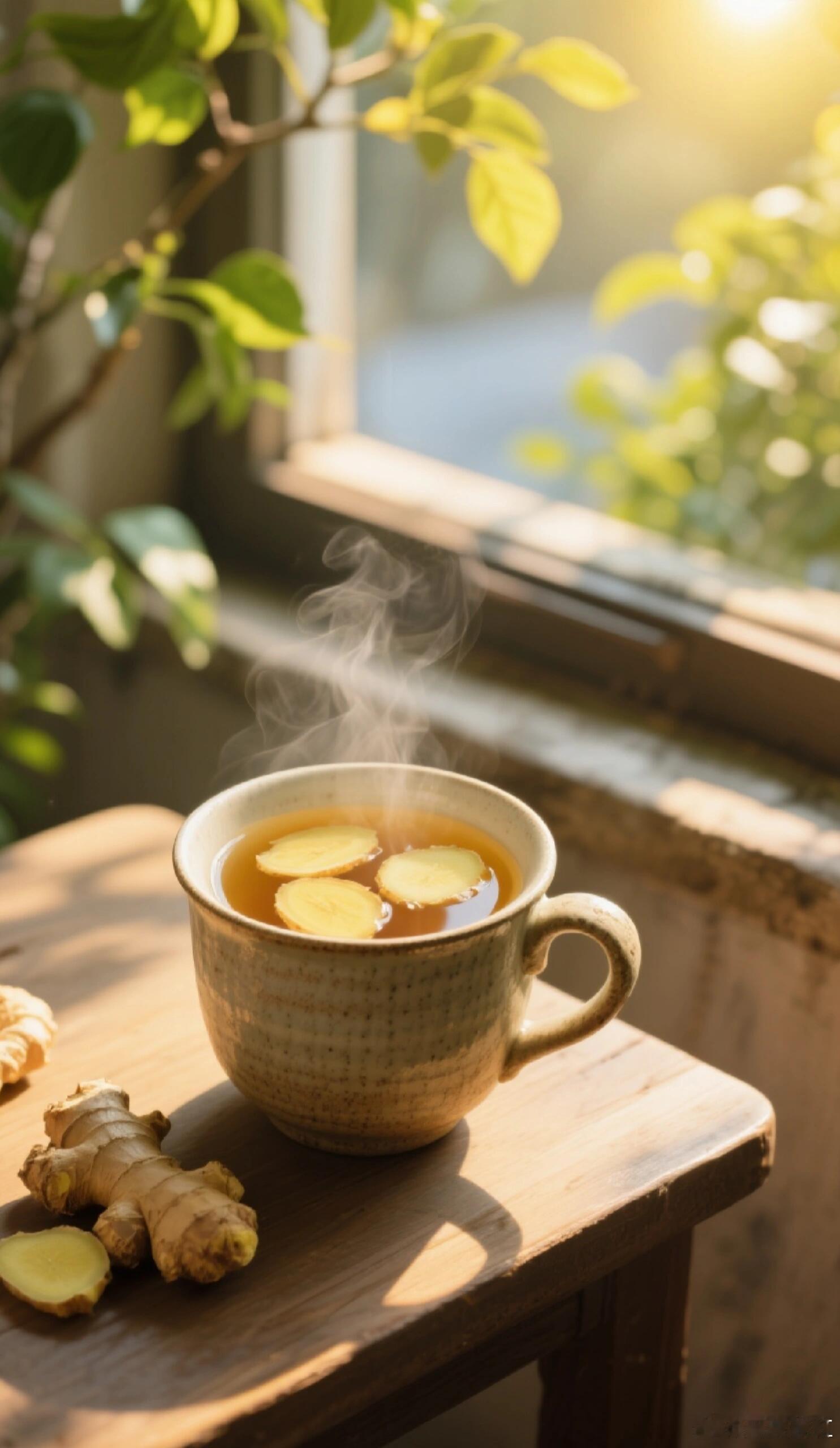 中医养生三伏天喝姜茶的人，到底多懂养身？🥵当38℃热浪撞上空调房的22℃，你的