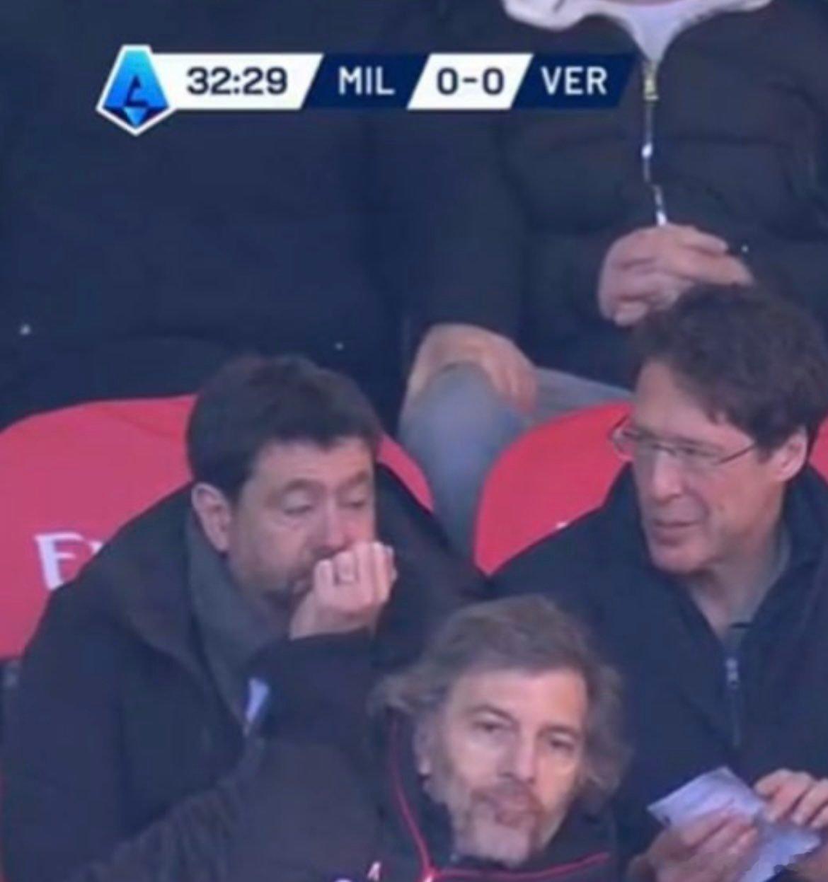 阿莱格里锐评安德烈·阿涅利：“很高兴可以在比赛现场见到主席先生，安德烈·阿涅利先