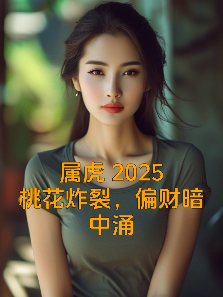 属虎2025：桃花炸裂，偏财暗中涌