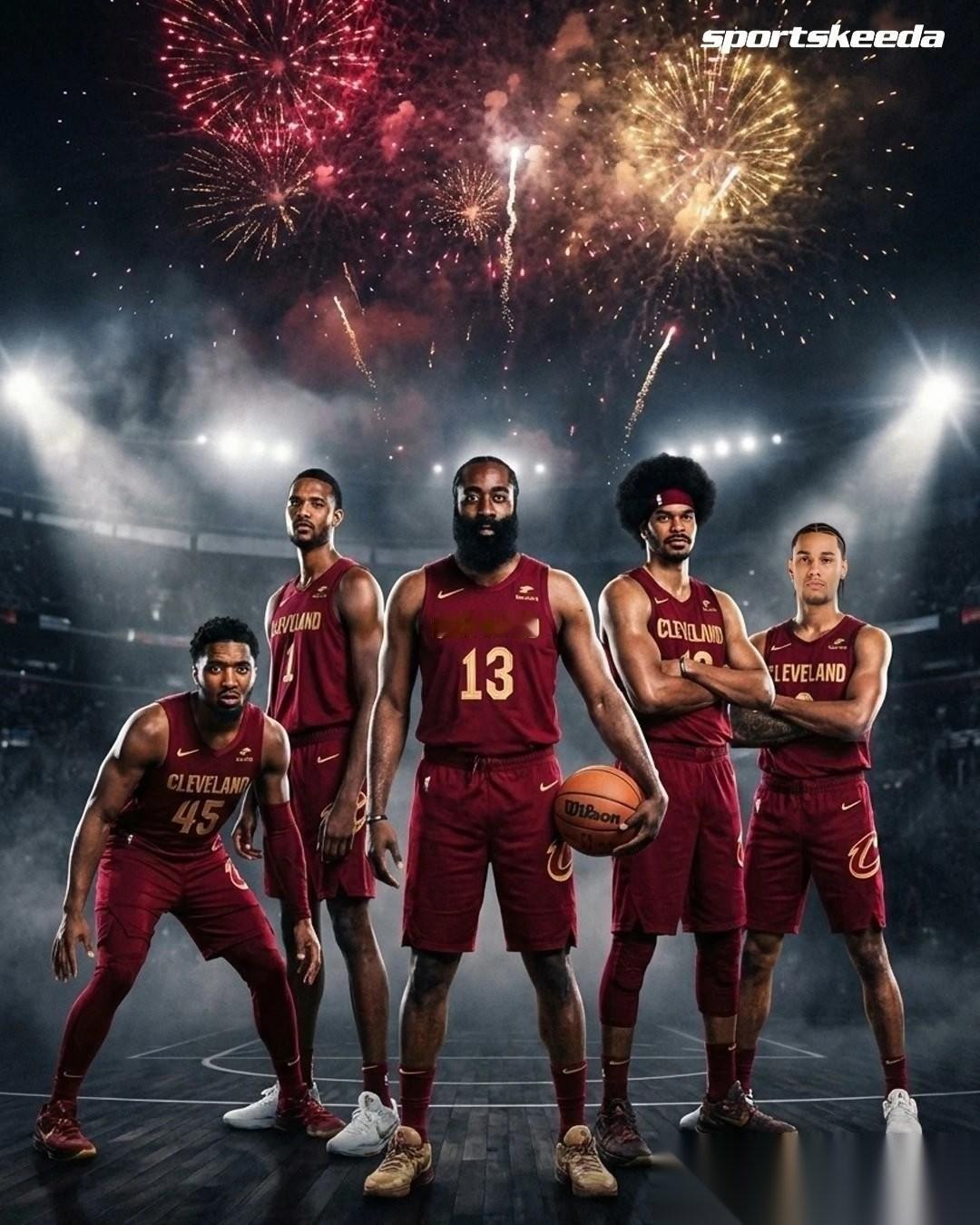 据美国媒体报道，今年夏天骑士当家球星米切尔有资格跟骑士签下一份4年约2.77亿美