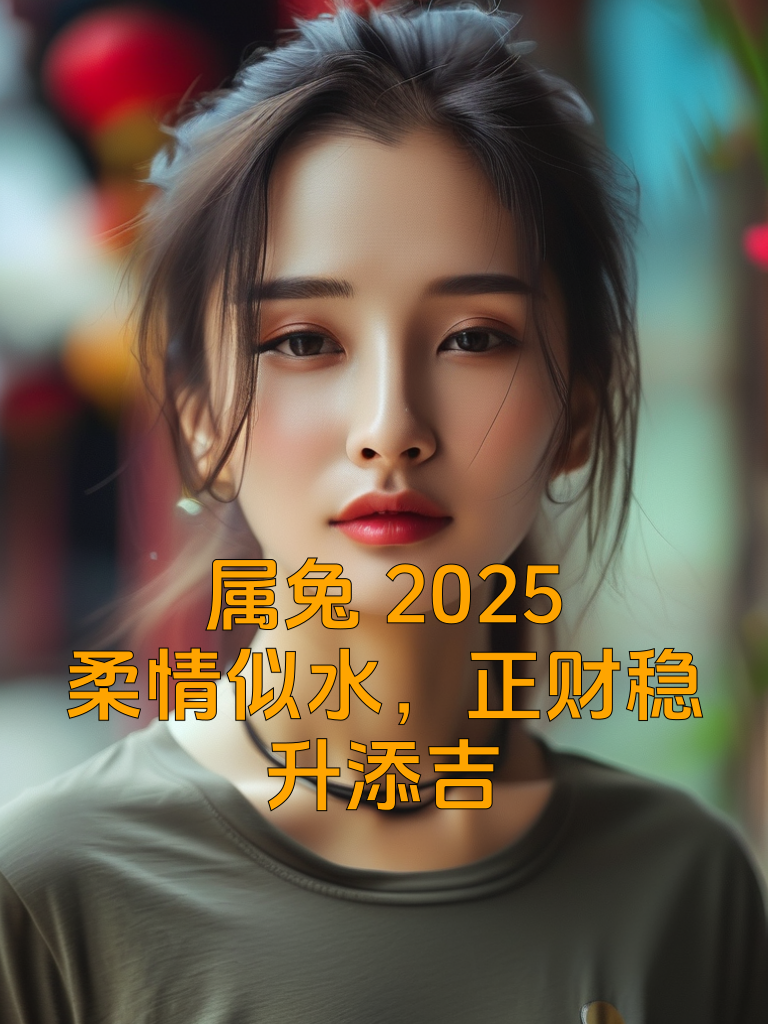 属兔2025：柔情似水，正财稳升添吉