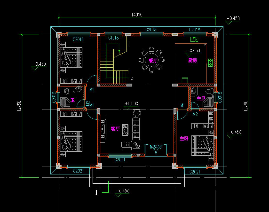 这两层小别墅多惬意啊！农村自建房农村自建别墅自建房农村