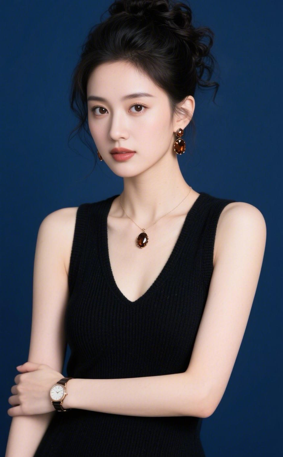 有没有一种港姐的感觉啊？这气质，好的没话说…