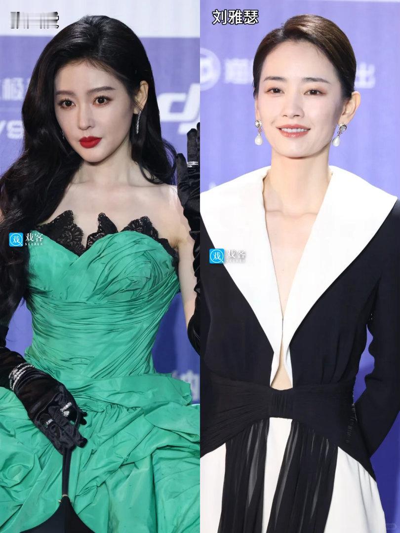 今天的北影节红毯女明星生图