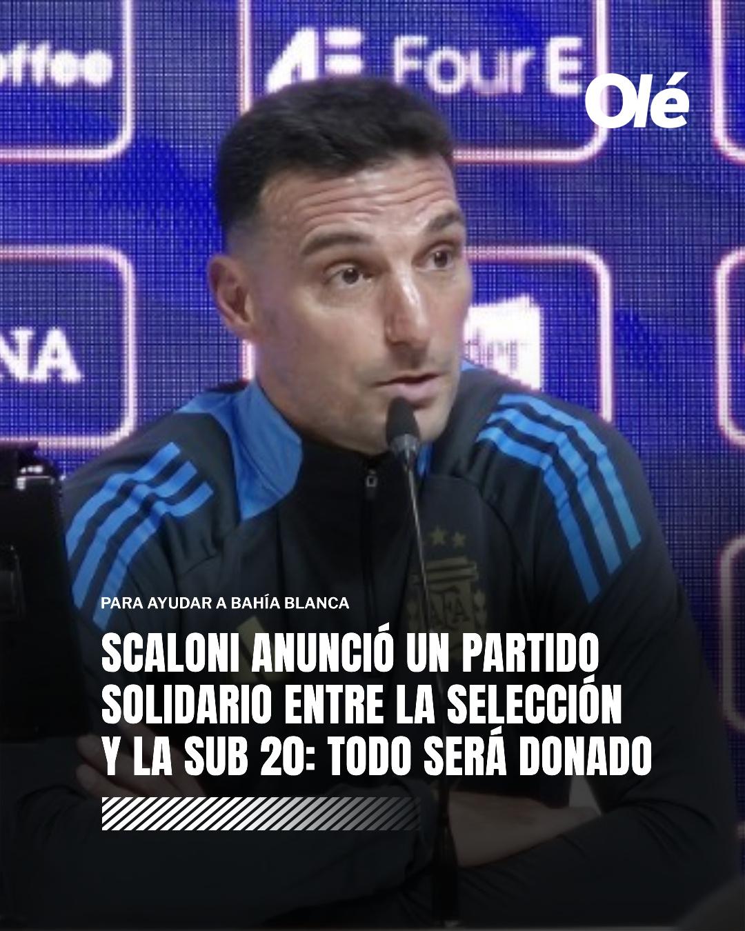 🇦🇷斯卡洛尼教练在记者会上宣布阿根廷国家队将于当地时间3月22日星