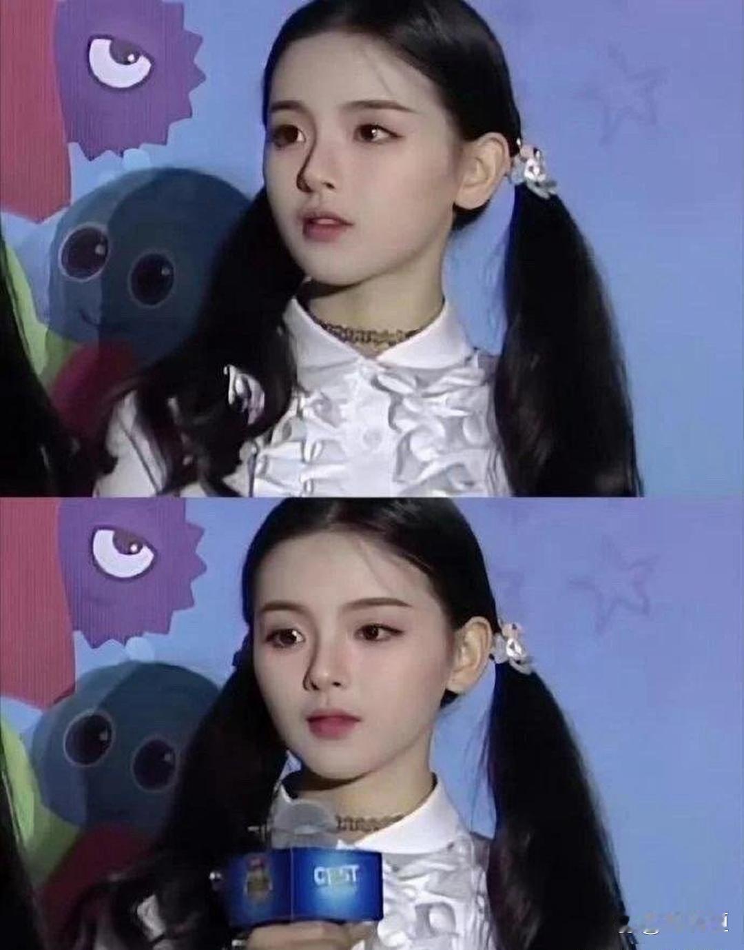 杨超越素颜和化妆差距本来就不大，平时随便化个淡妆就已经很美了，那她为啥还要费劲整