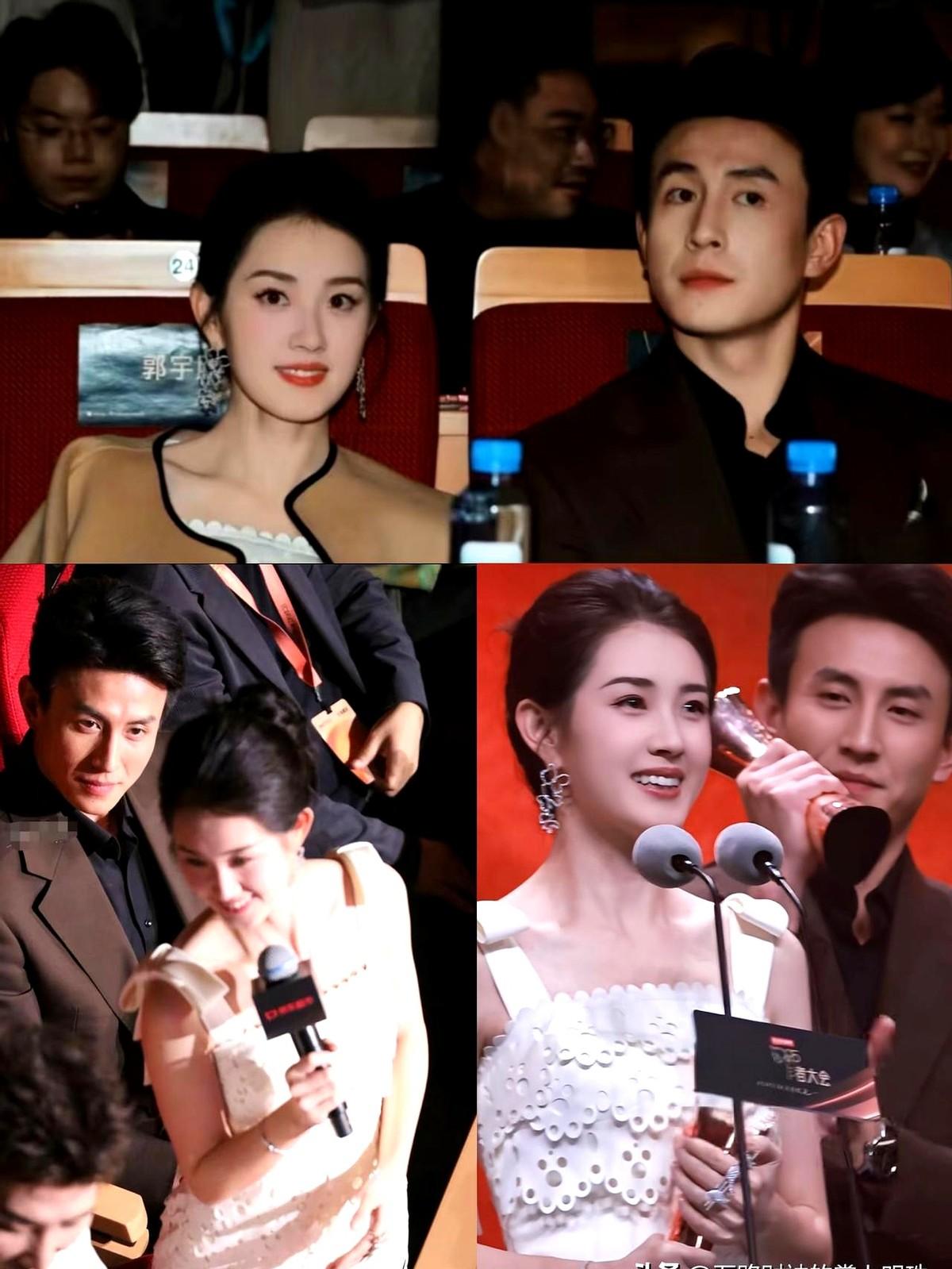 本来不想磕刘萧旭和郭宇欣，昨晚看他俩同框直接破功！刘萧旭平时绝了——领奖采访