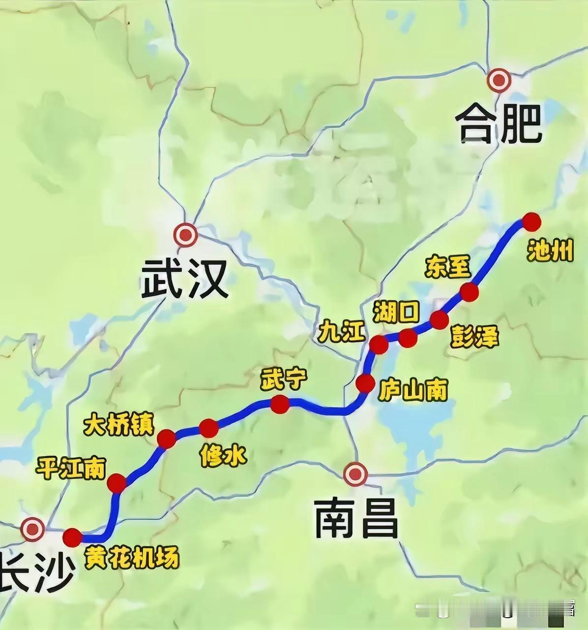 长九高铁“二选一”！赣西北谁能圆梦，谁将与350时速擦肩而过？作为湘赣皖跨省重