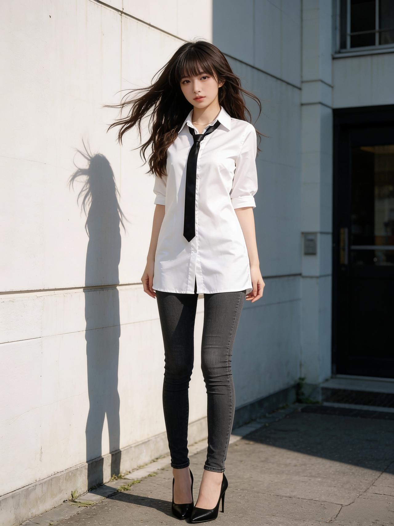 都市酷女孩穿搭指南，黑白配尽显时尚感！甜妹穿搭心得分享你喜欢怎么样的日常穿搭呢