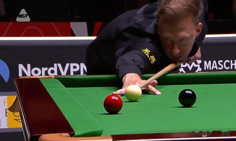 互飙破百！巅峰之战引爆藤普杜音乐厅‌。2026斯诺克德国大师赛，贾德•特鲁姆普