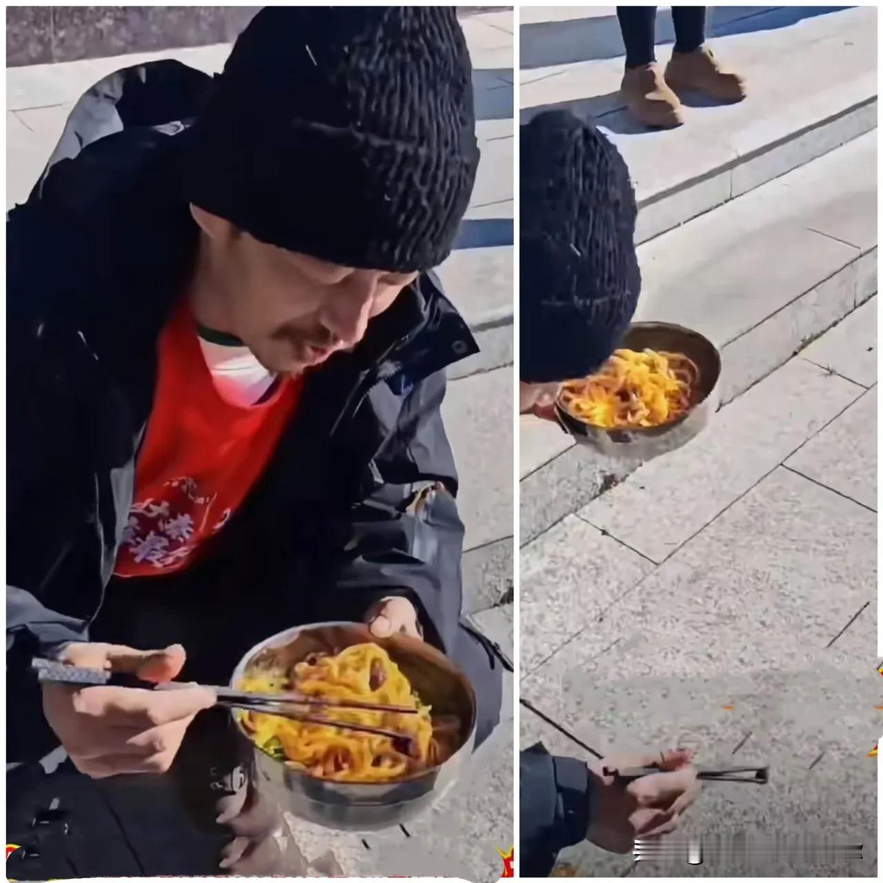 荒野求生留下的不止体重变化。文车车回家那碗油泼面，是蹲在院子门口扒完的。一块肉