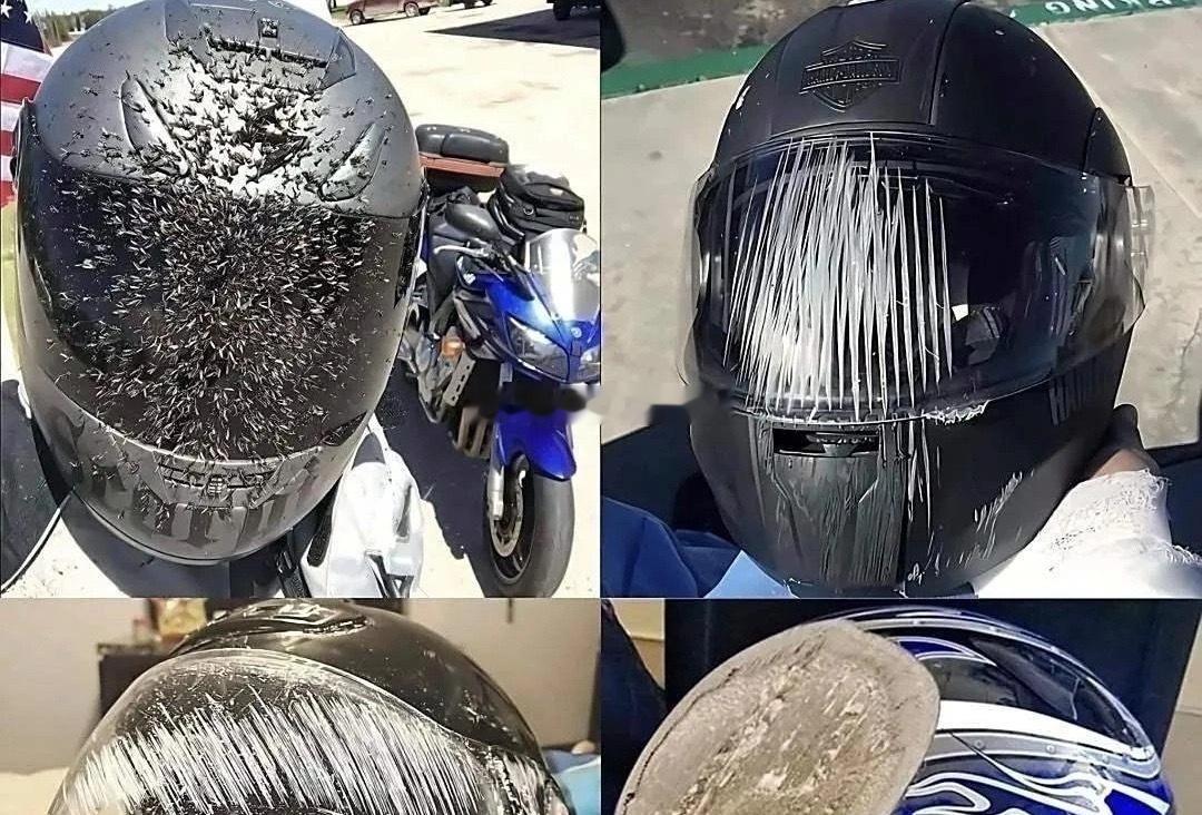 这就是为什么要佩戴头盔的原因了。