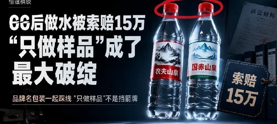 产品还没上市，15万索赔先到了。云南一位00后女孩创业做瓶装水，品牌叫“国赤山泉