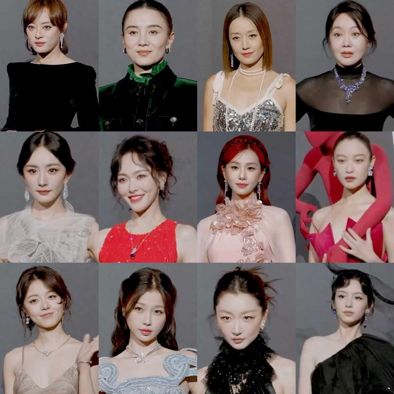 今晚红毯男、女明星怼脸​​​