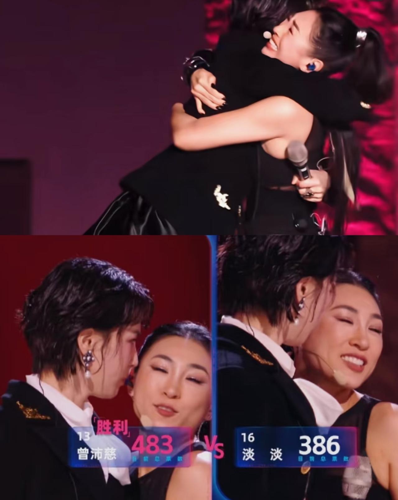 曾沛慈初舞台票数没过500，因为对手太强了。她的初舞台真的很不错。因为她是很