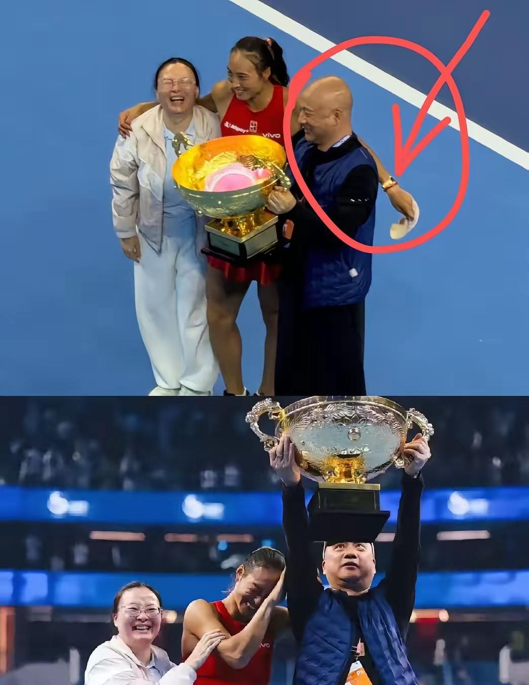 原来郑钦文摘爸爸帽子不是调皮，也不是不尊重他。是这个帽子差点坏大事，还是多亏妈妈