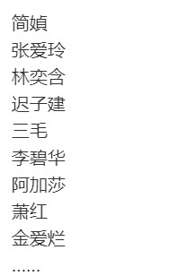 存一些想看的天才女作家