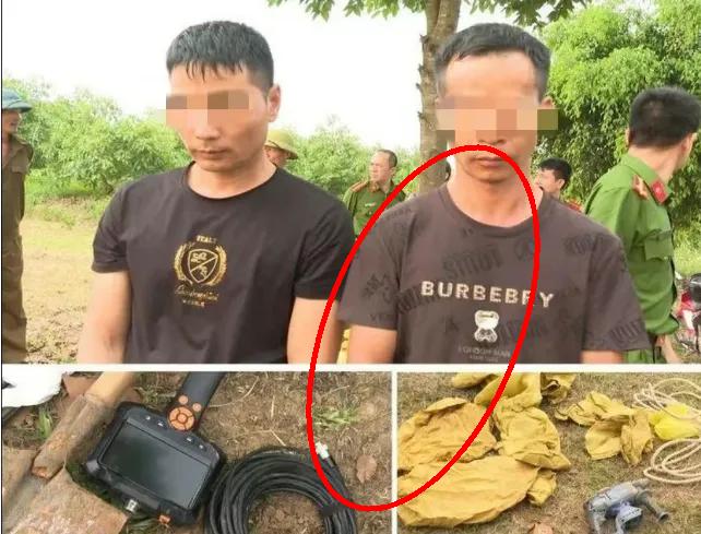 中国摸金校尉在越南作案被抓，刚作案就在越南落网🔥两名广西人跨国盗墓被当场活捉