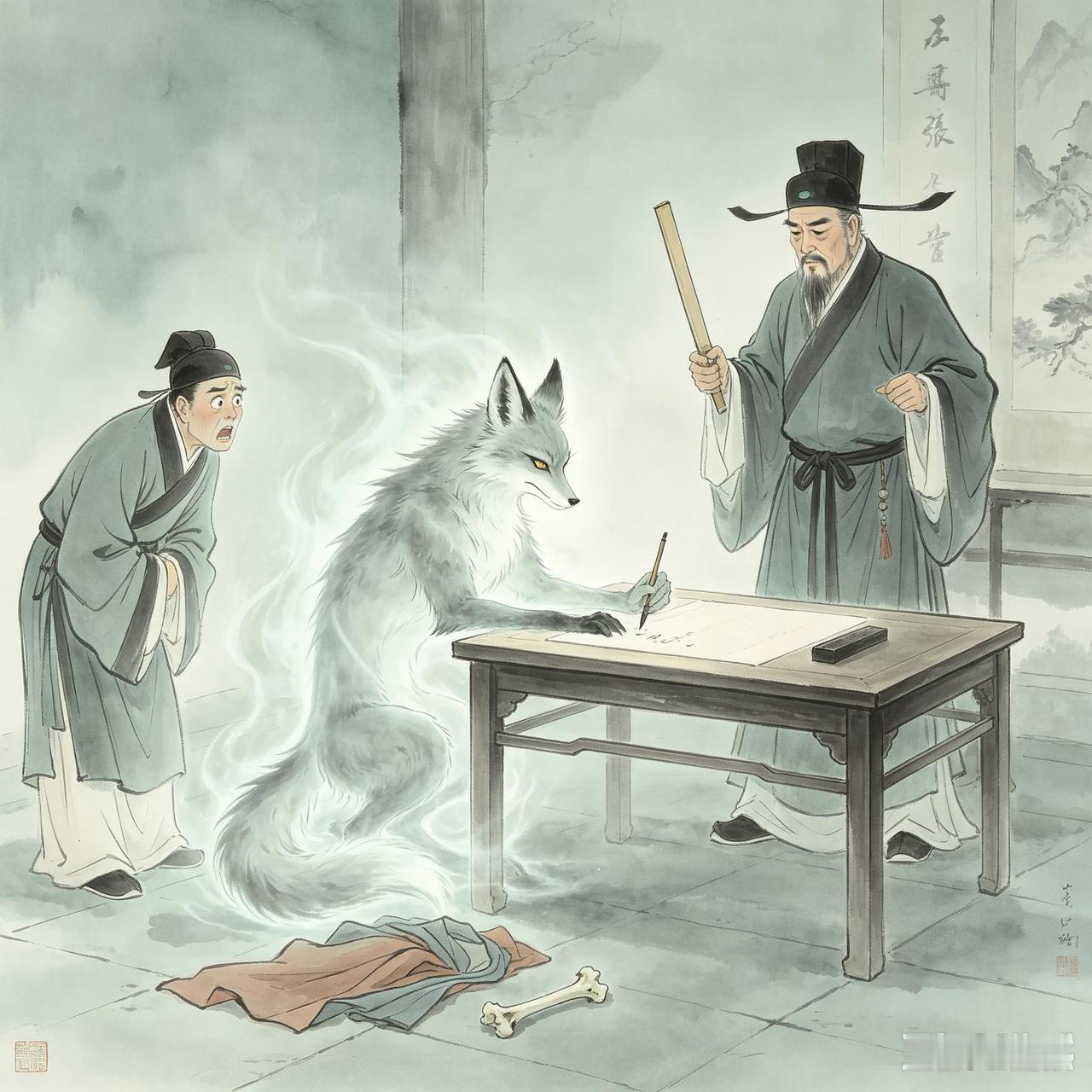 清朝时，西北人马知府父亲已经去世很多年了，忽然有一天，父亲骑着马回来了，模样和活