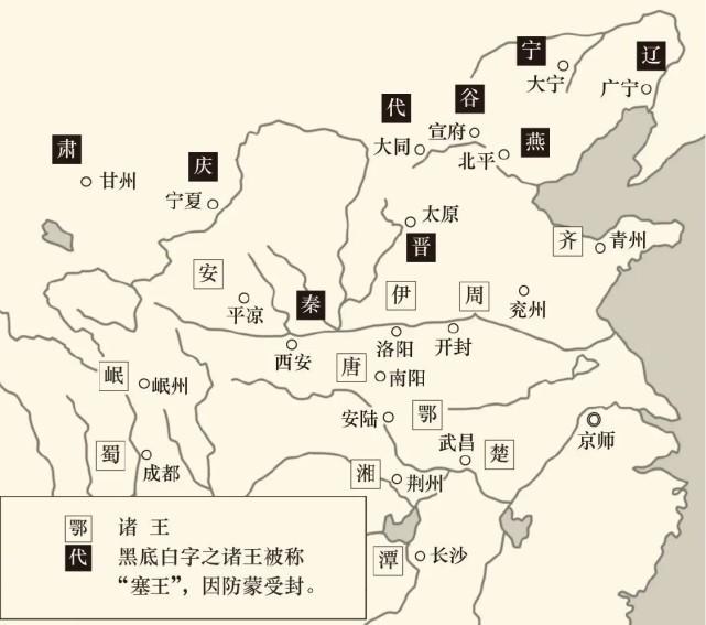 朱允炆忧心藩王将来作乱，想了个好办法，朱元璋大喜，结果被骗得死不瞑目捕鱼儿海之