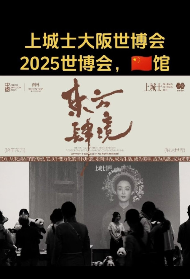 赵丽颖带着簪花围走向世界了