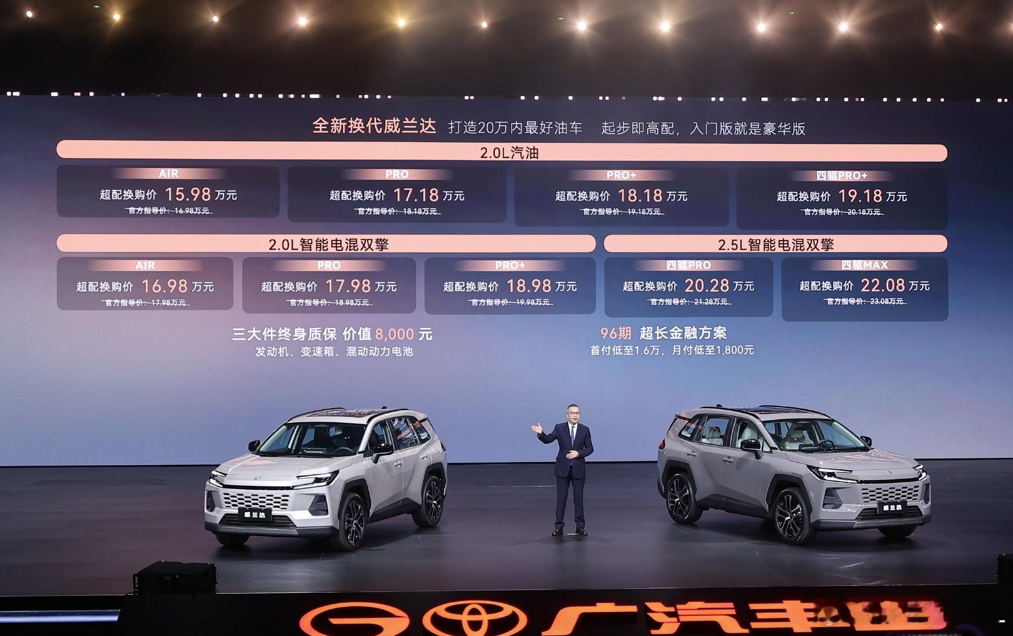 今天有朋友问我，全新威兰达怎么样，能不能买。丰田的体系我现在只关注双擎版本。理由