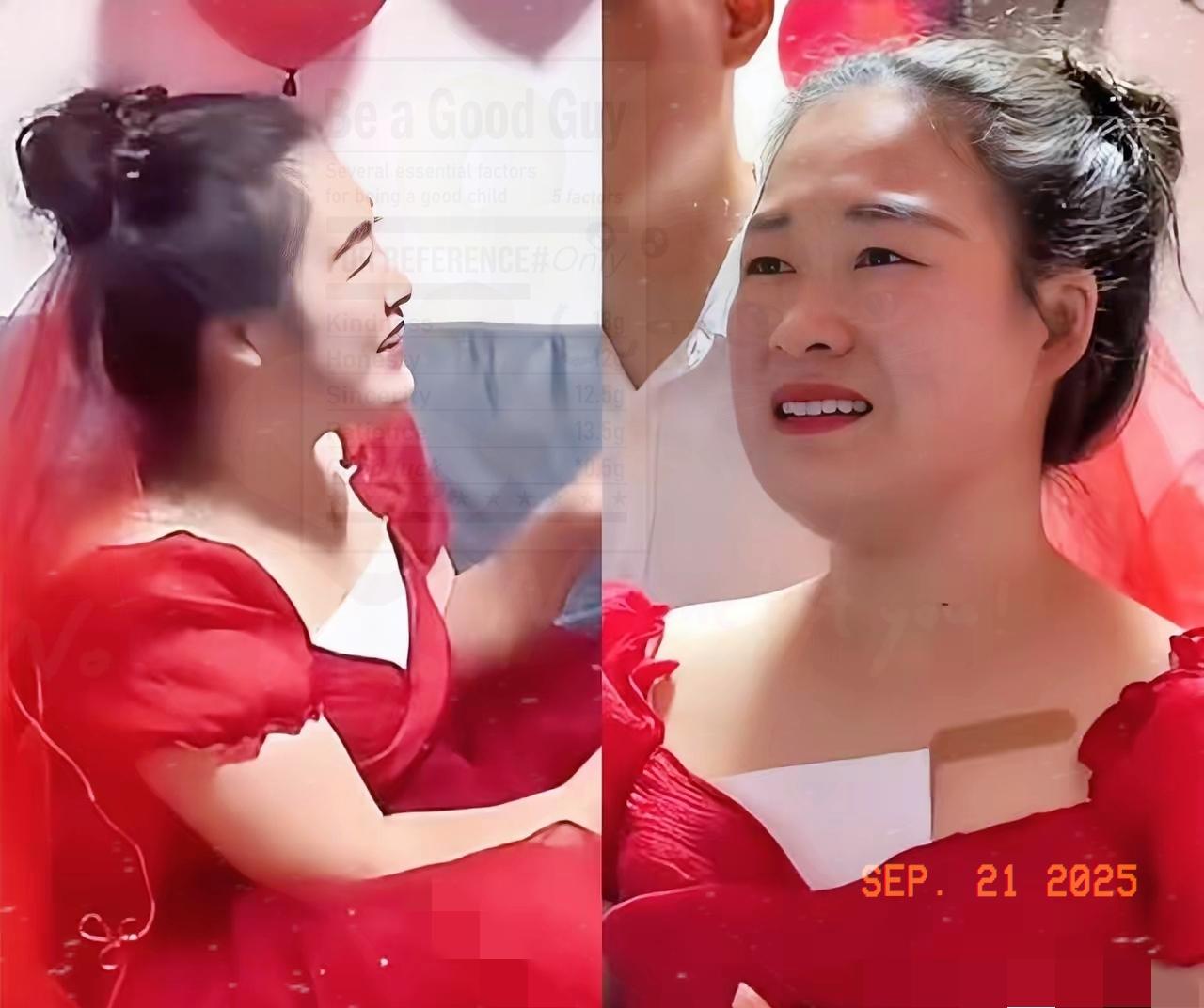 谁能想到靠“修风扇”段子火遍全网的小玉，结婚竟让婚纱成了焦点！不是婚纱多华丽，而