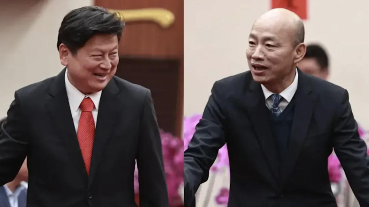 今（11日）台“立法院”党团协商，协商结束后，韩国瑜要求各党团代表签字确认，民进