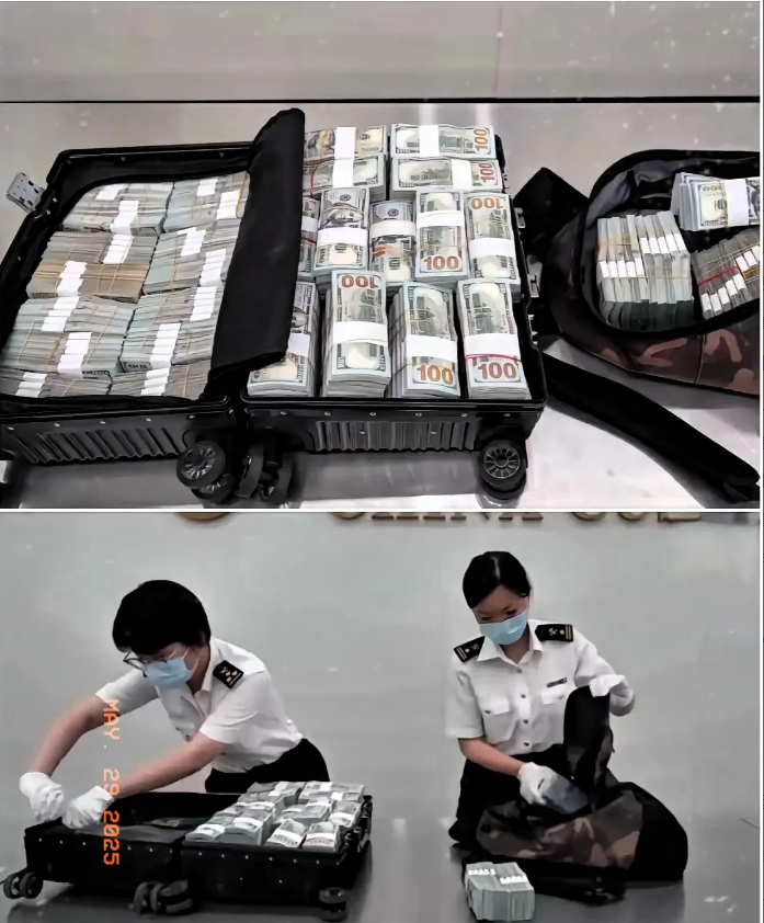 谁懂啊！深圳有个哥们儿在福田口岸过关的时候，揣着230万美元现金，结果因为没跟海
