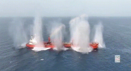 太放肆了！胡塞登船爆破，完全不把英美联队放在眼里！也门胡塞武装再次袭击商船，