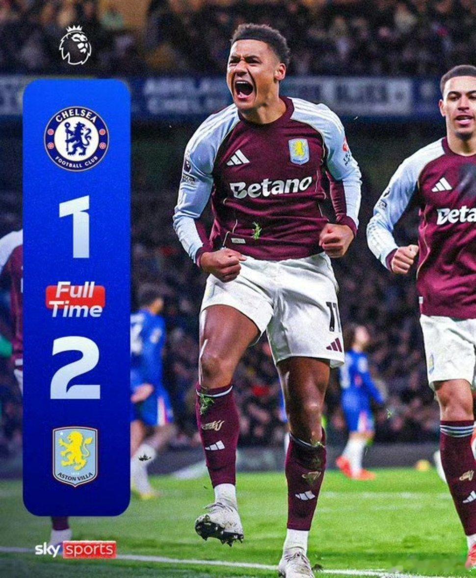 有能名帅！！埃梅里的后发制人贡献经典逆转：第58分钟同时换上沃特金斯、奥纳纳和