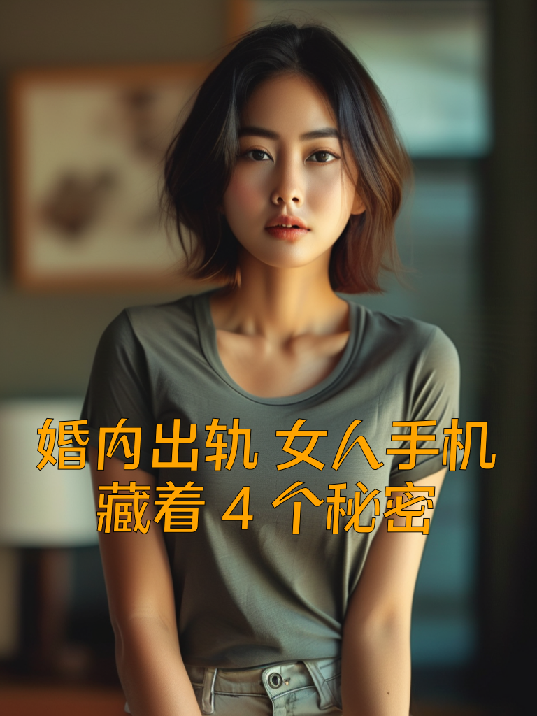 婚内出轨，女人手机藏着4个秘密