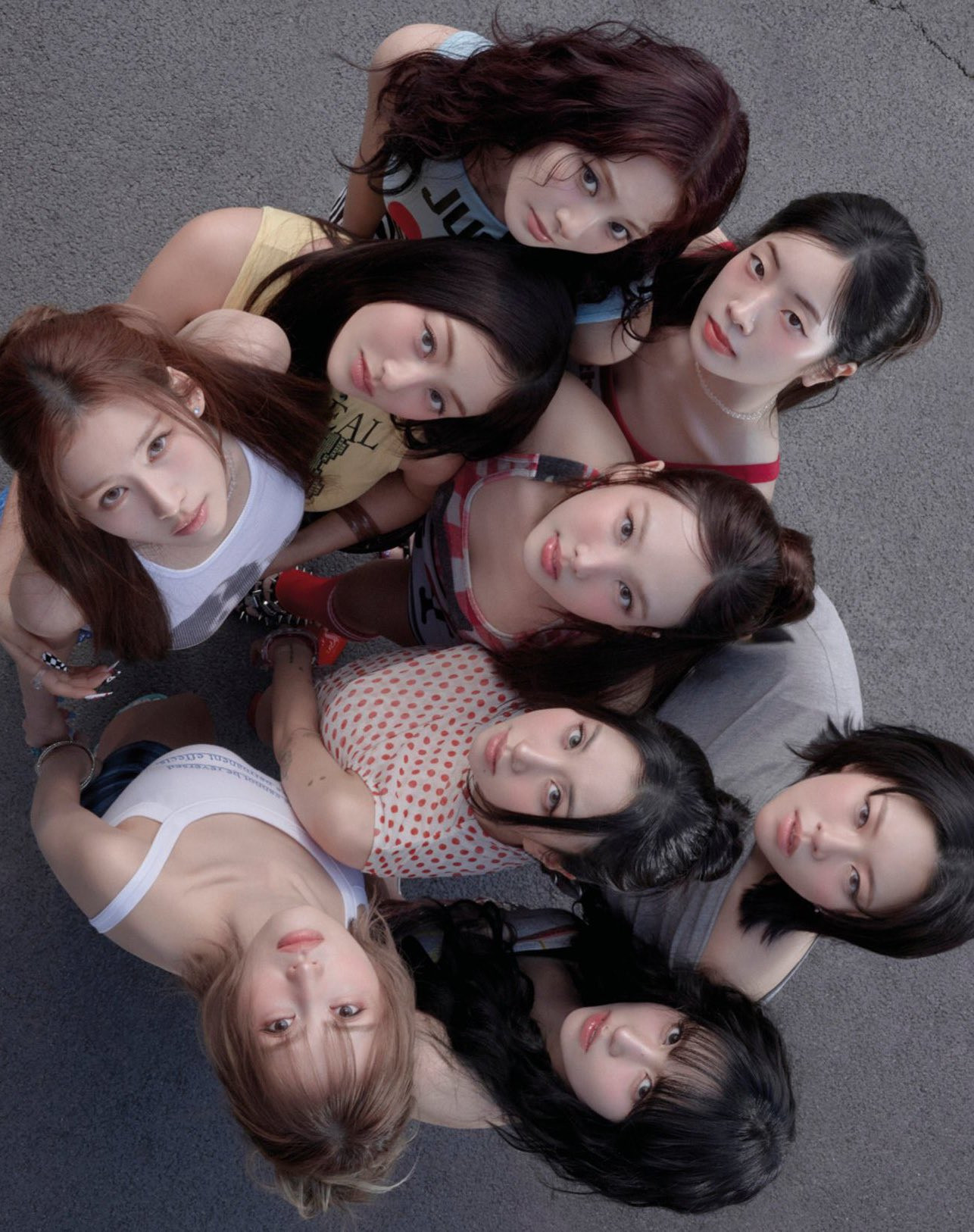 TWICE🍬好美的九兔好绝的一张团体照​​​