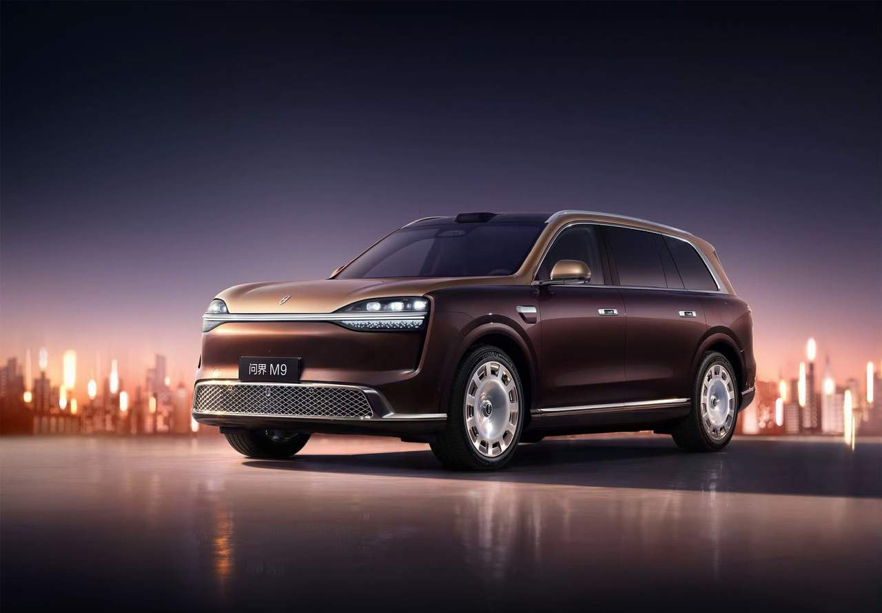 50万以上级别最严厉的父亲，全新问界M9终于带着主动悬架和六颗激光雷达，来了！