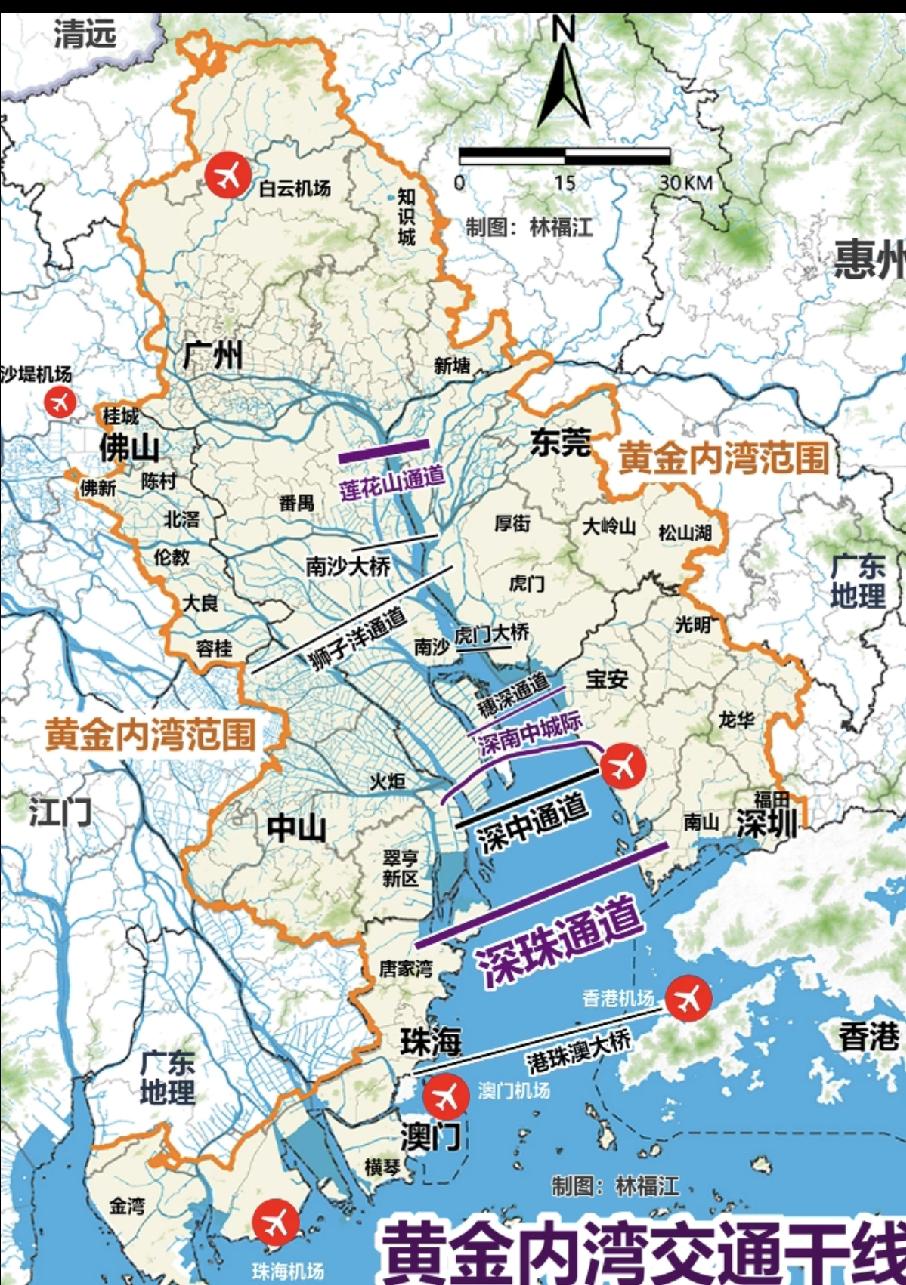 南沙都大了好多，再过几百年估计广州和东莞要连起来了[捂脸哭]