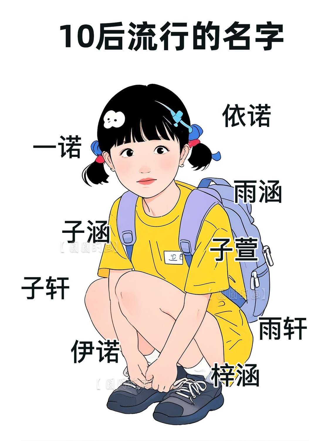 现在的小孩，好像都是这些名字。