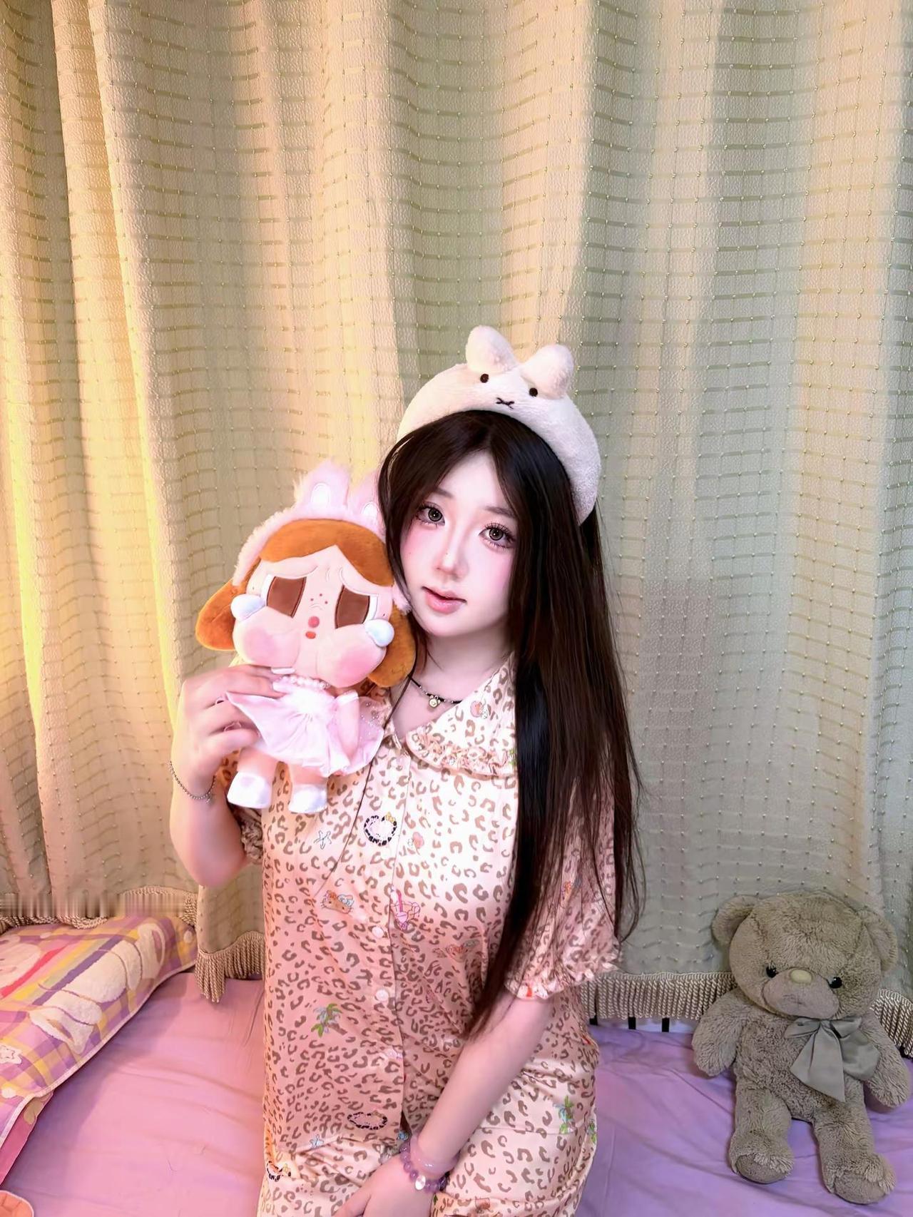 isn'tshelovely😇🩷。【微胖女生萌萌居家穿搭来啦～】超萌的