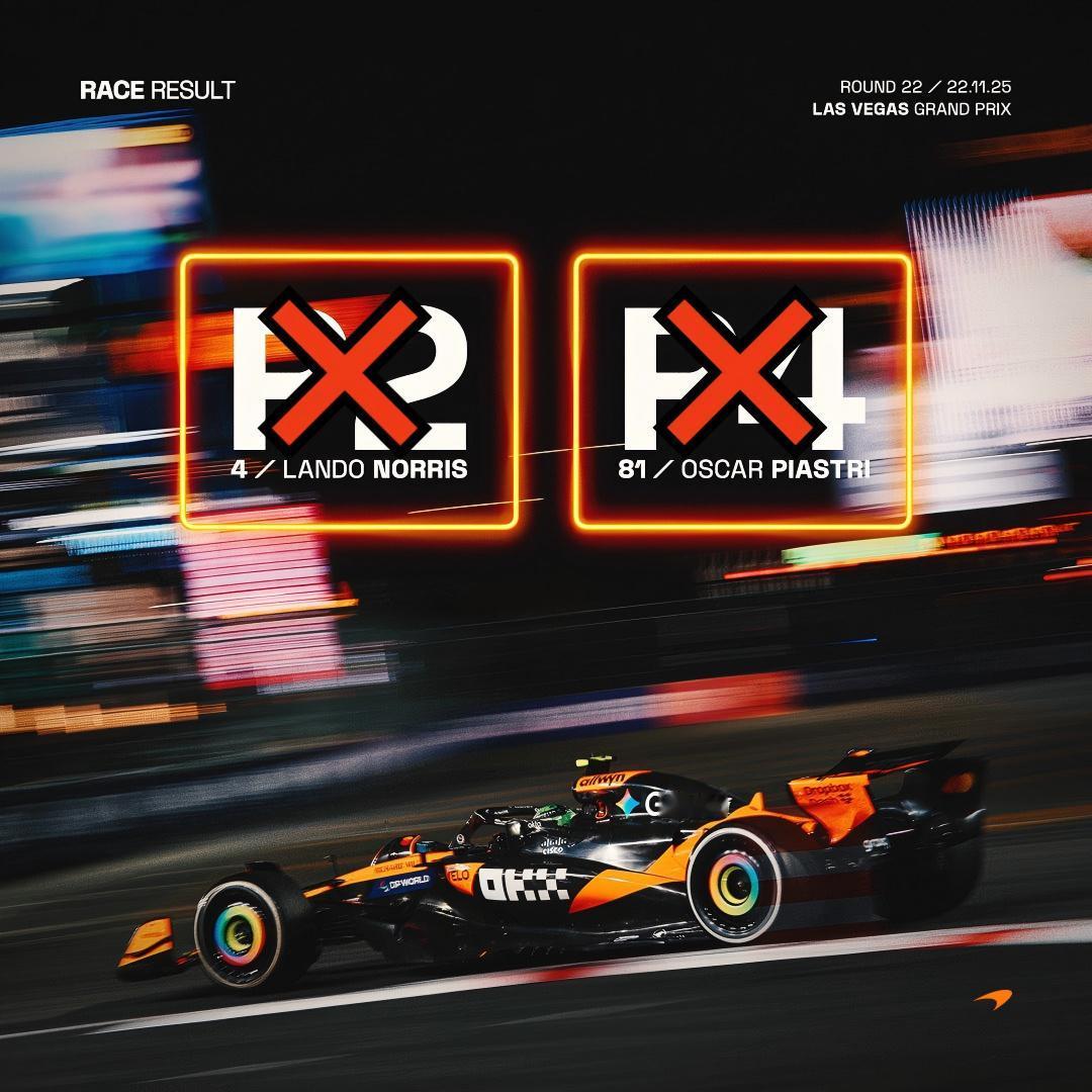 两台迈凯轮因为车底木板的厚度没有达到规则要求，所以双车被取消成绩，步了法拉利的后