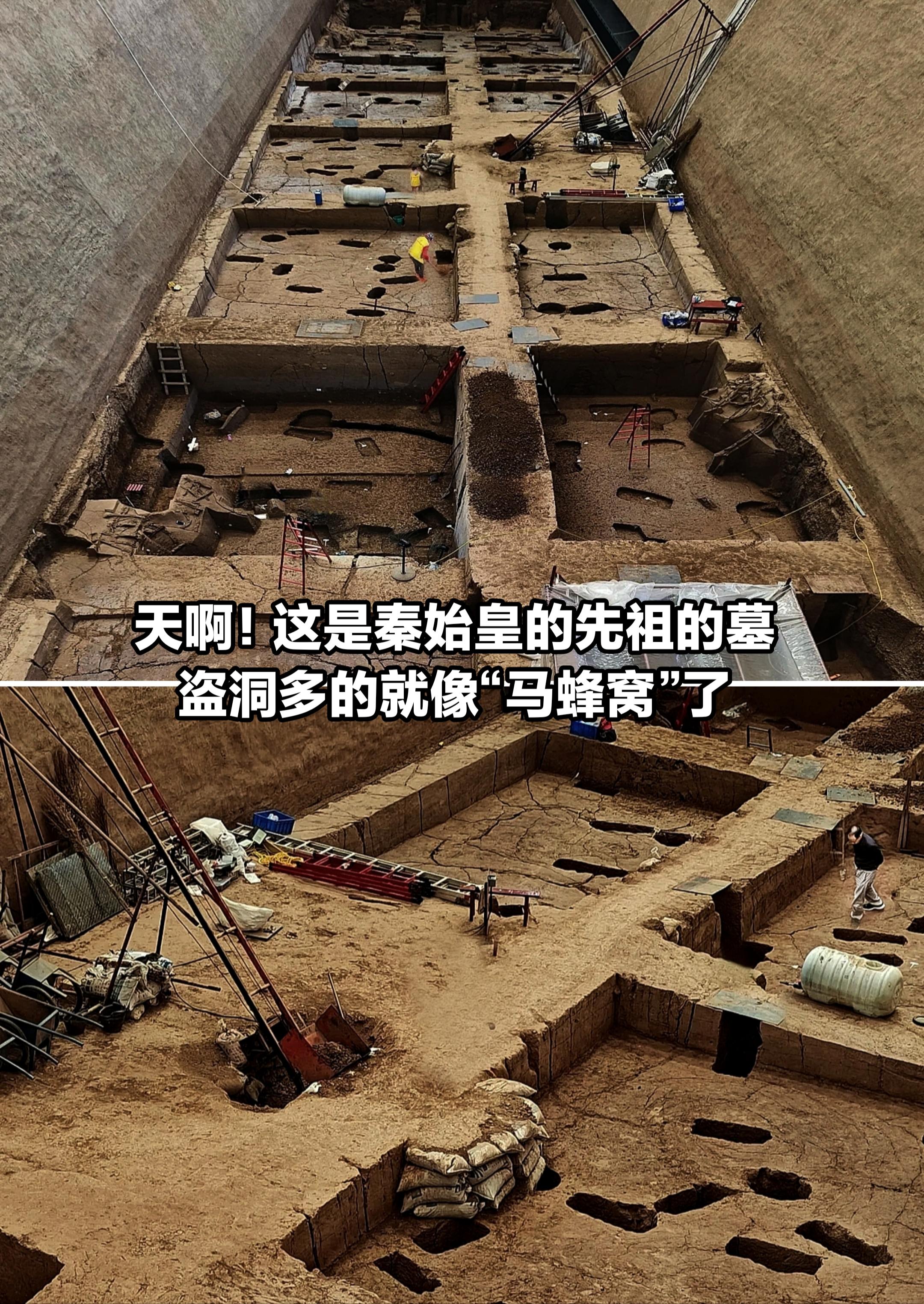 天啊！秦始皇先祖的墓竟然被盗成“马蜂窝”