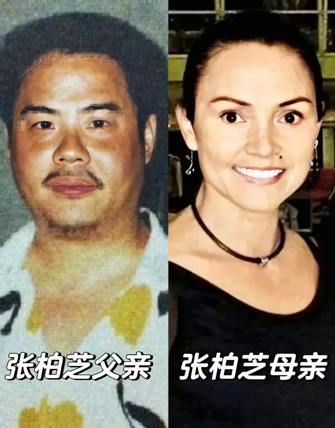 张柏芝家族似有“老二普通”的魔咒。她本人像中了基因彩票，三姐弟的嘴巴都随