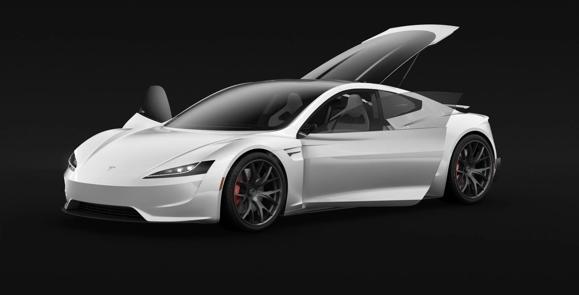 特斯拉roadster，这就是原创设计的魅力。特斯拉汽车画报​​​