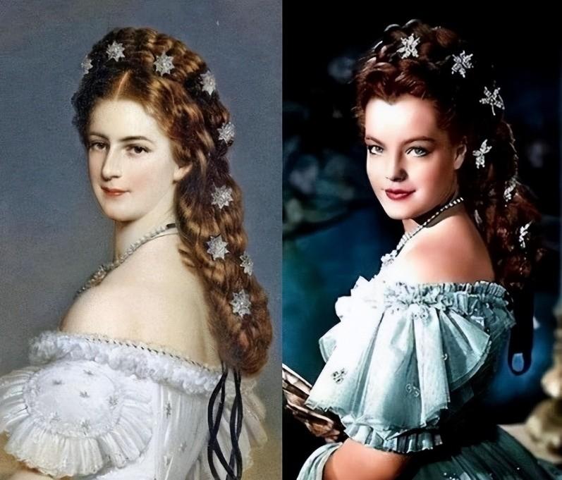 真实的茜茜公主比罗密·施奈德还要漂亮？看过罗密·施奈德版的茜茜公主，网友眼中