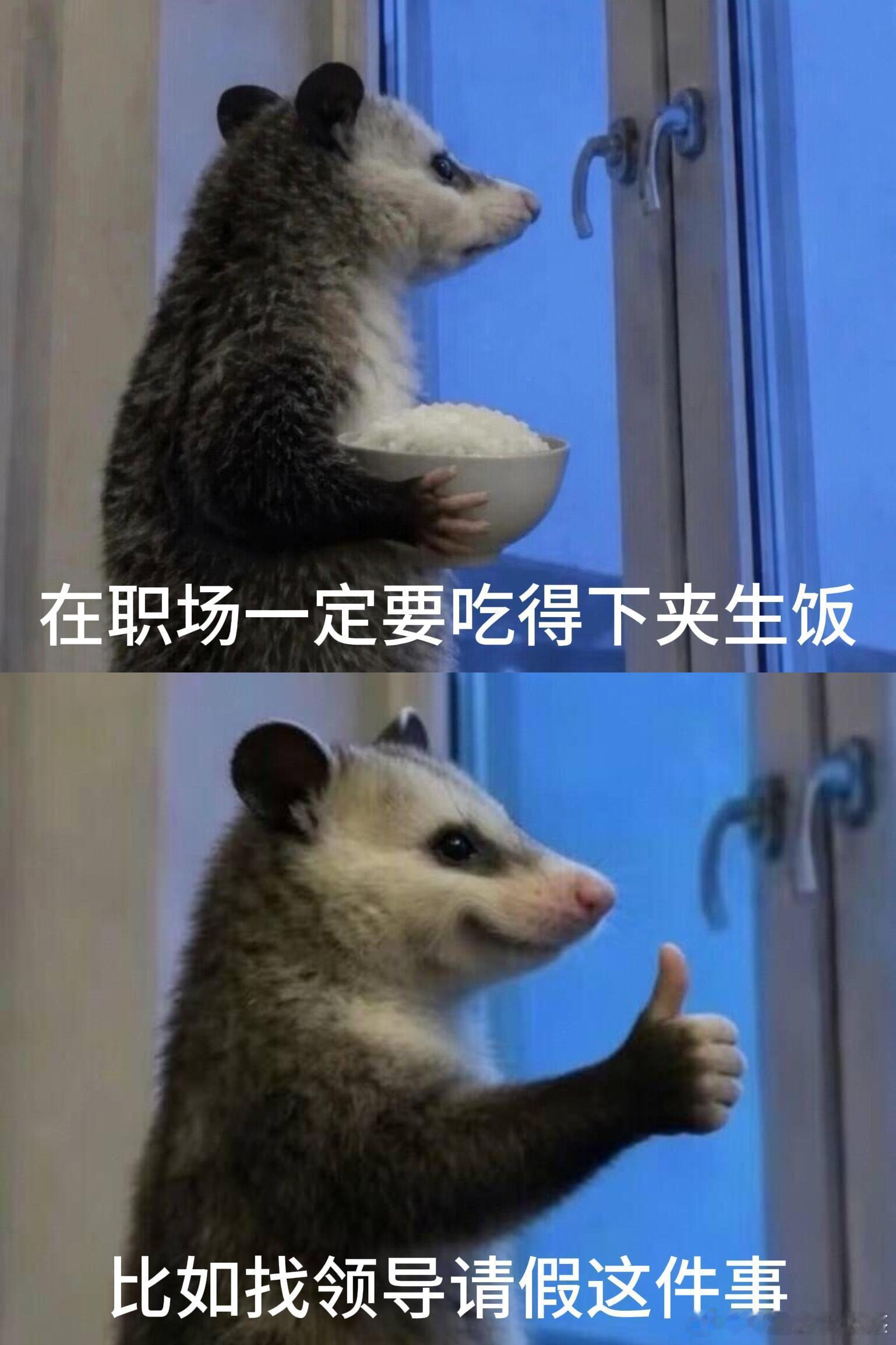 在职场一定要学会吃夹生饭...​​​