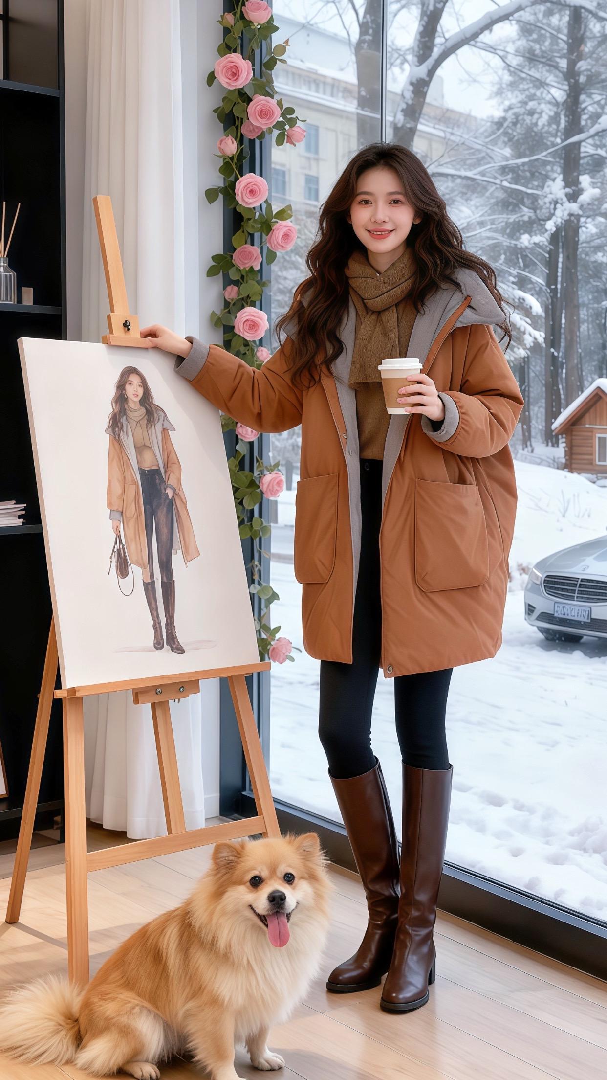 时尚又保暖的冬装测评 把秋冬专属氛围穿上身 一键入冬穿搭 秋冬穿搭实用...