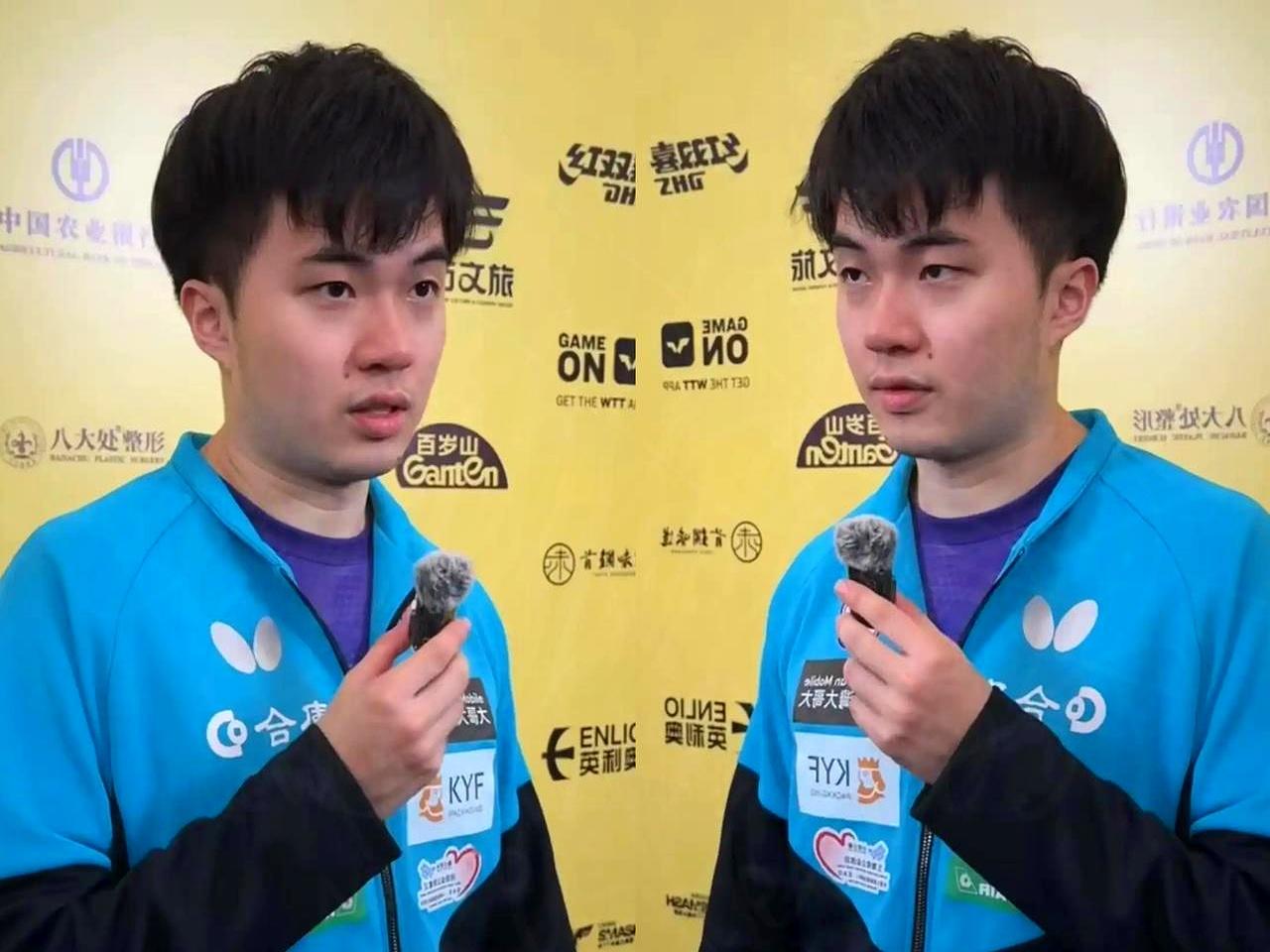 日媒记者用英文抛问题过来，林昀儒愣是接了一句“我用中文回答”，英语溜得飞起人家偏