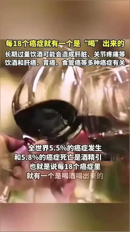 🔥全球480万人数据实锤！少量饮酒养生是骗局？喝一口就离癌症近一步！别再