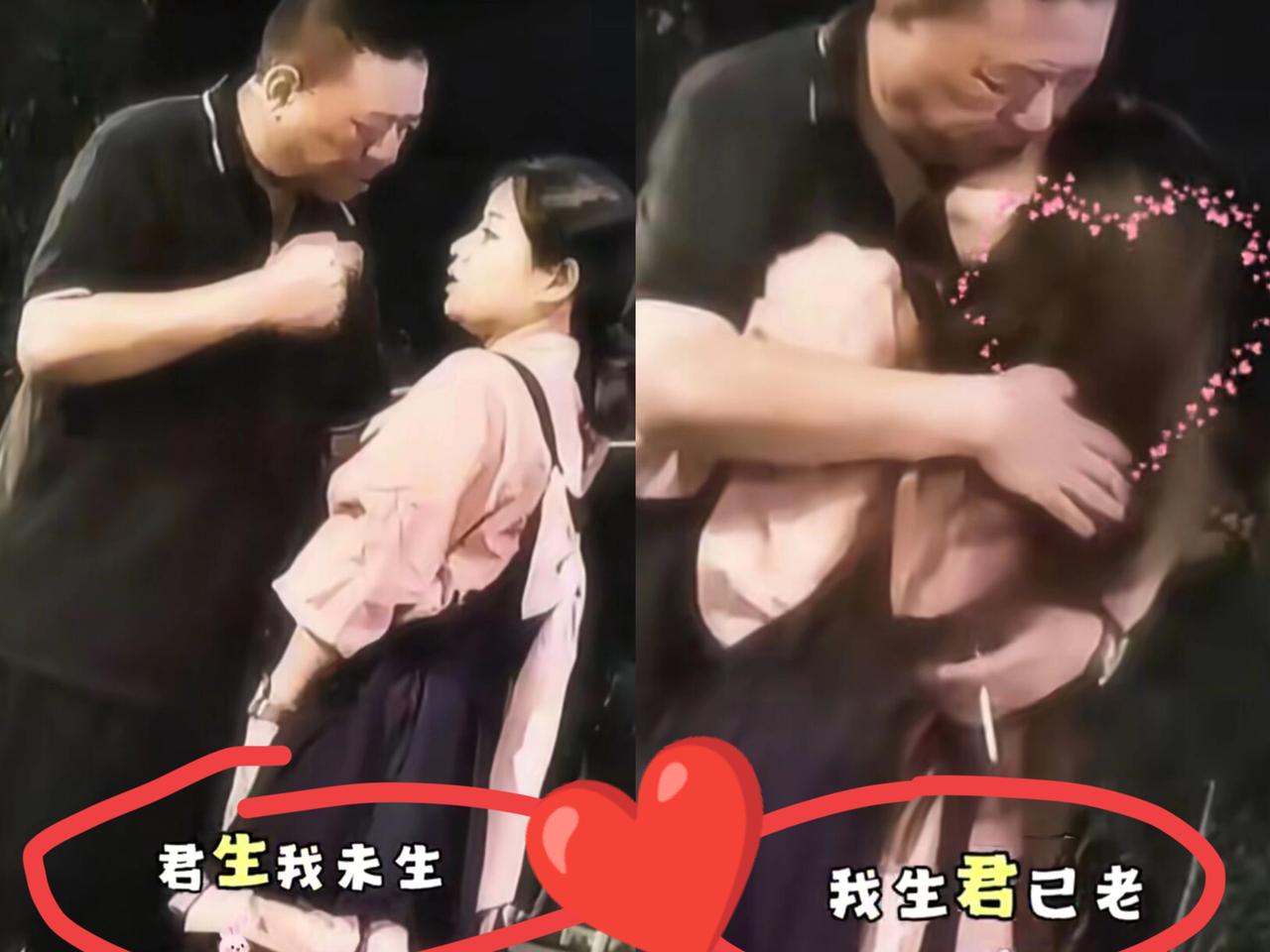 杭州湖滨路大半夜的那一幕，属实是把我看沉默了！满头白发的大爷，和穿粉色洛丽塔